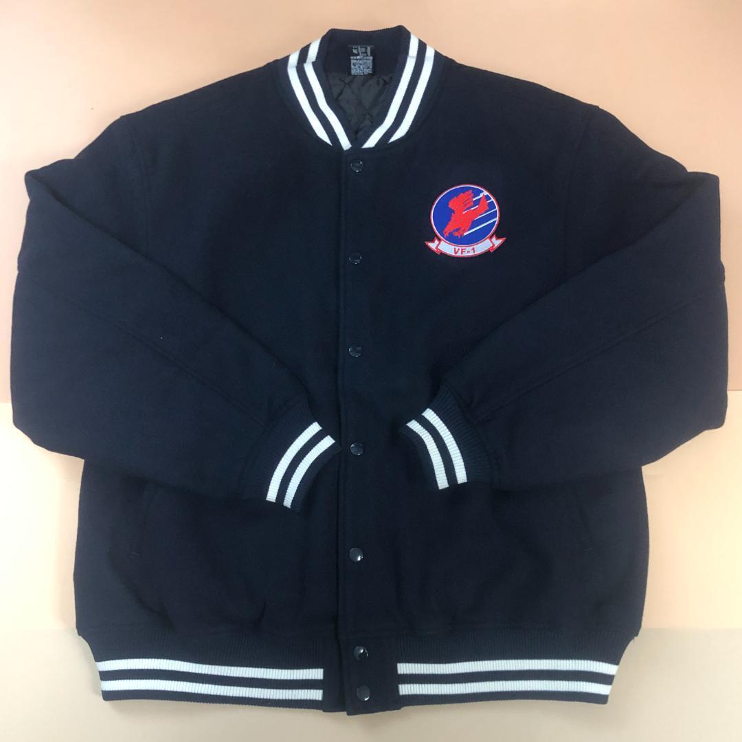 ユナイテッドアスレ　スタジアム ジャケット ネイビー XL★新品 送料無料★メルトンウール スタジャン トップガン マーヴェリック 5727309 _画像3