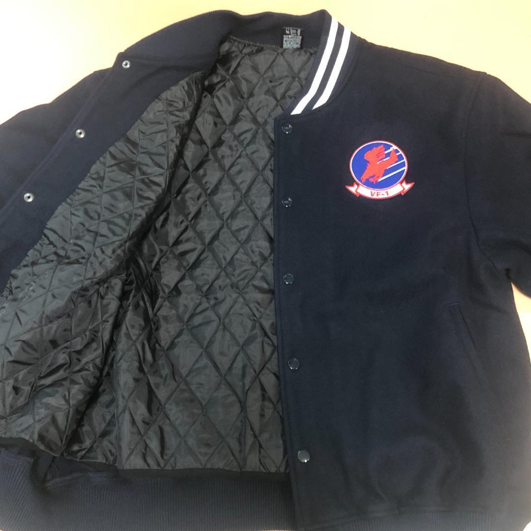 ユナイテッドアスレ　スタジアム ジャケット ネイビー XL★新品 送料無料★メルトンウール スタジャン トップガン マーヴェリック 5727309 _画像5