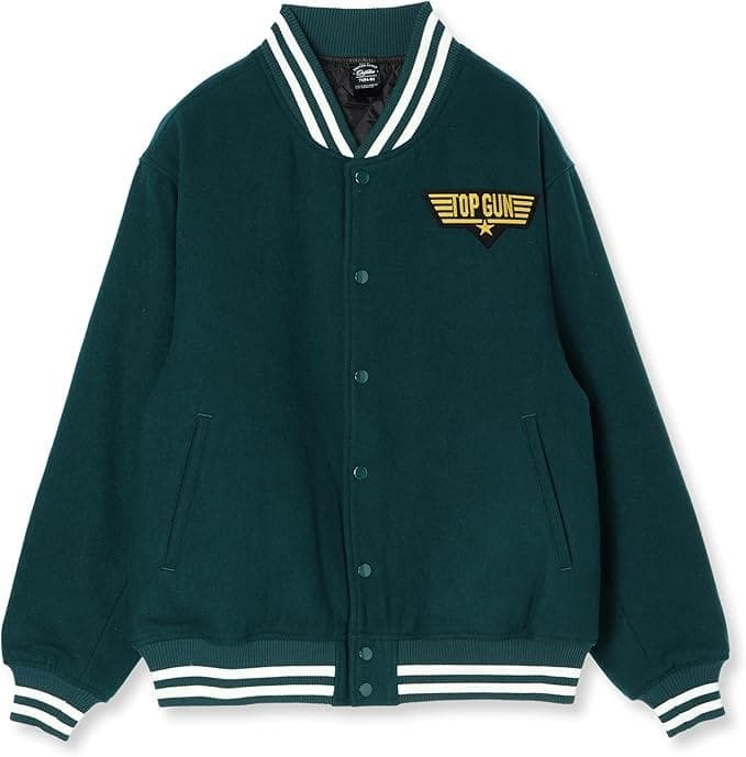 ユナイテッドアスレ　スタジアム ジャケット　グリーン　XL★新品 送料無料★メルトンウール スタジャン ブルゾン トップガン 5727309_画像1