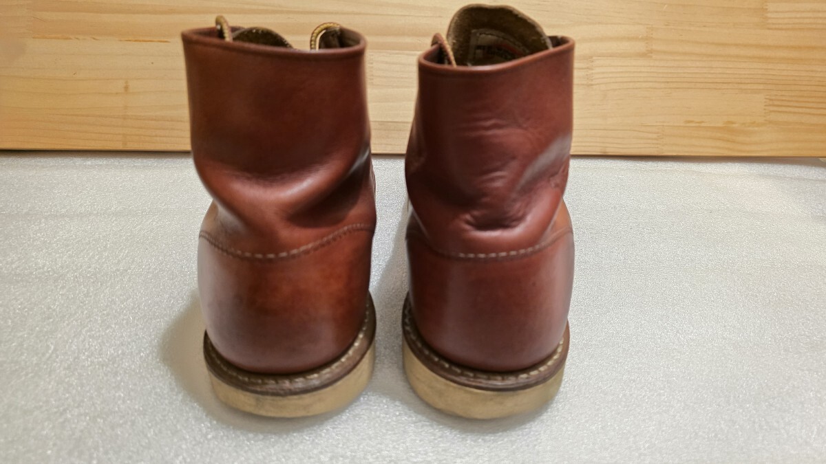 REDWING レッドウィング アイリッシュセッター 9105 プレーントゥ 赤茶_画像4