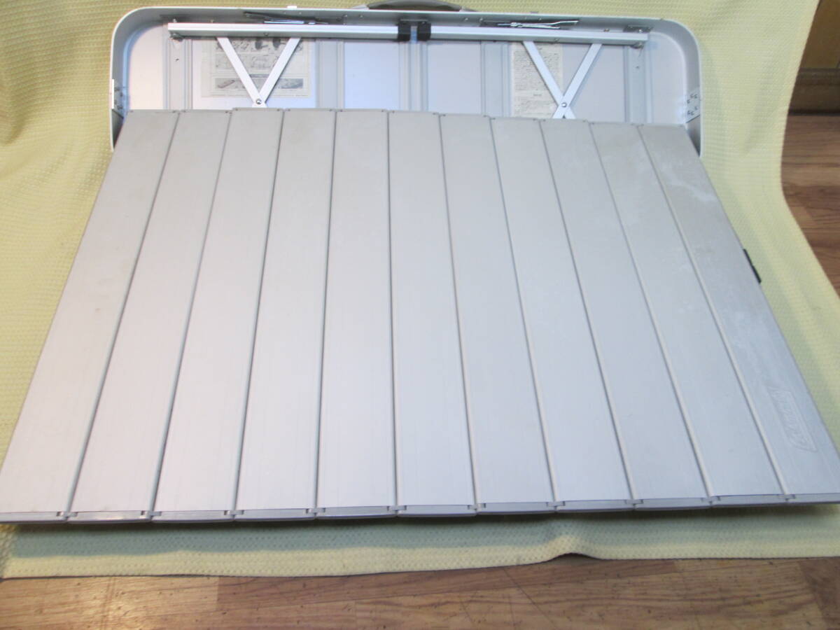 ● Coleman コールマン ピクニックテーブルセット 2000010516 折りたたみテーブル グリーンカバー アウトドアテーブル ●_画像5