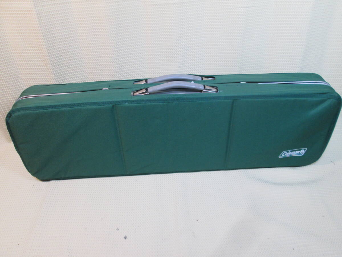 ● Coleman コールマン ピクニックテーブルセット 2000010516 折りたたみテーブル グリーンカバー アウトドアテーブル ●_画像8