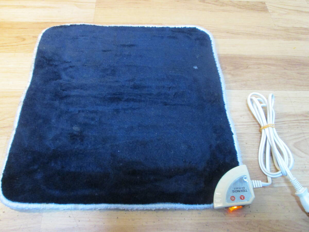 ● TEKNOS 40x40cm ホットマット 100V50W EC-K453 ●_画像1