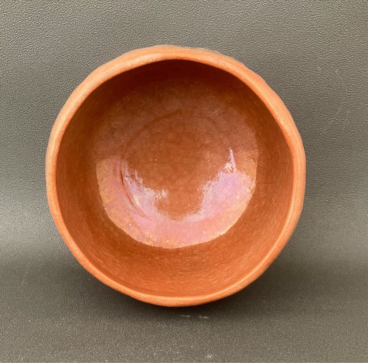 十四代楽吉左衛門 (覚入) 鵬雲斎書付箱 赤茶碗 銘：関茶道具 楽茶碗 本物保証_画像5