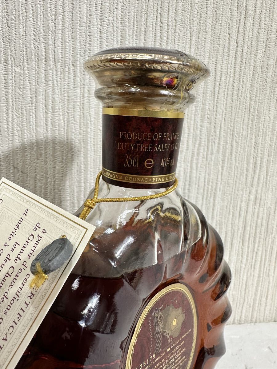 1円スタート! REMY MARTIN XO レミーマルタン 350ml 40% ブランデー コニャック 未開栓　箱付き_画像5