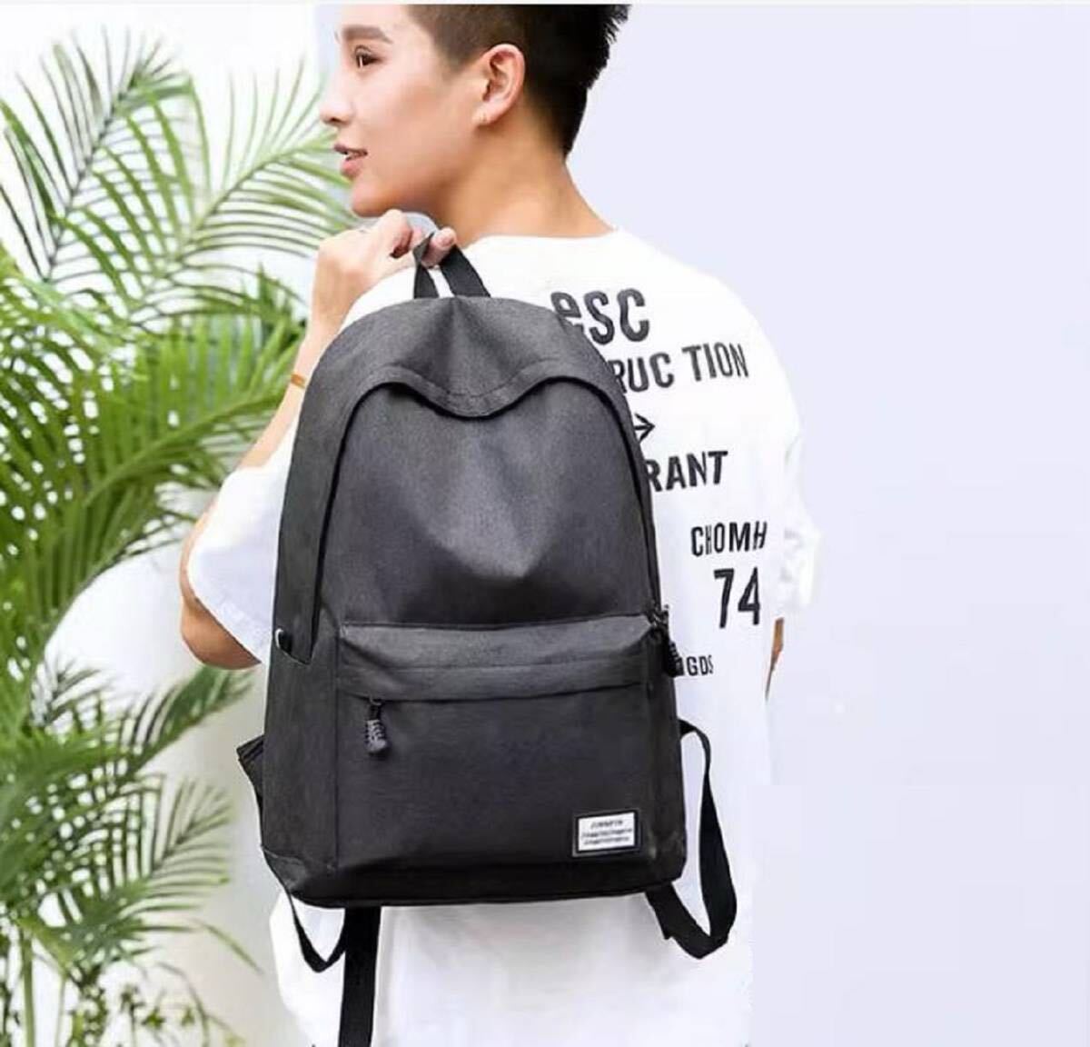 リュックサック リュック ビジネスリュック 黒 軽量 防水 防犯 USB メンズ ブラック デイバッグ バックパック 通勤 通学 パソコン A4_画像6