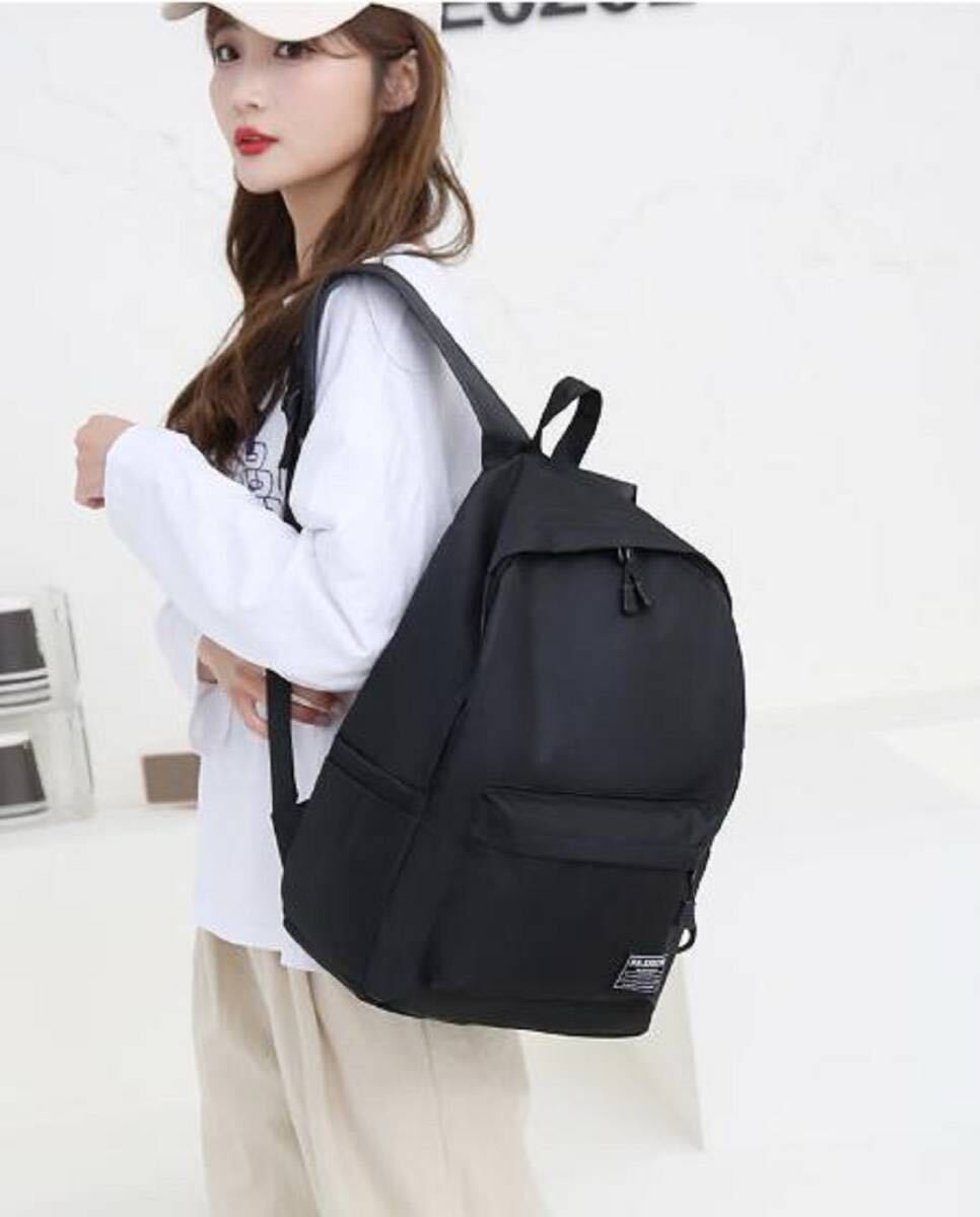 リュックサック リュック ビジネスリュック 黒 軽量 防水 防犯 USB メンズ ブラック デイバッグ バックパック 通勤 通学 パソコン A4_画像5