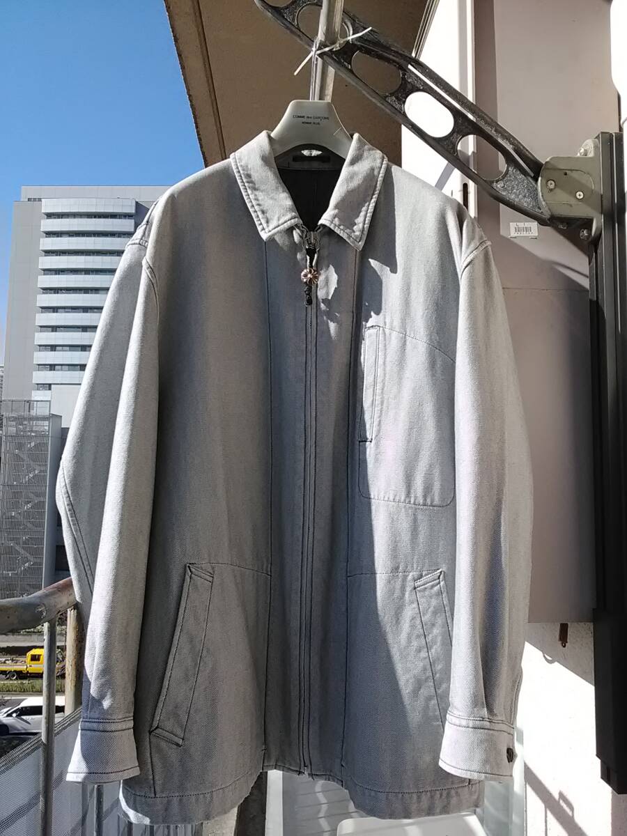 本物【1991】コムデギャルソン 【2003】クロムハーツ カスタムデニムジャケット commedesgarcons CHROME HEARTS クロスボール オムプリュス_画像1