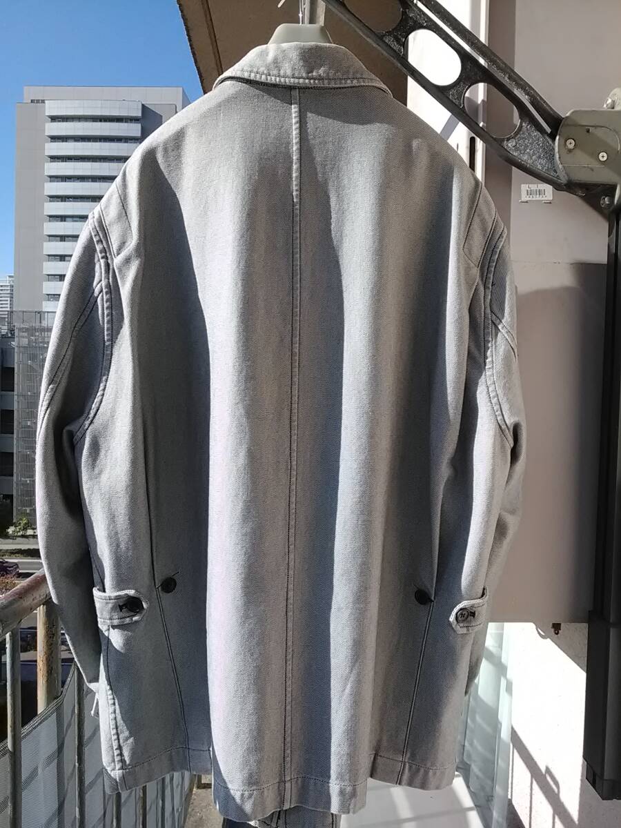 本物【1991】コムデギャルソン 【2003】クロムハーツ カスタムデニムジャケット commedesgarcons CHROME HEARTS クロスボール オムプリュス_画像3