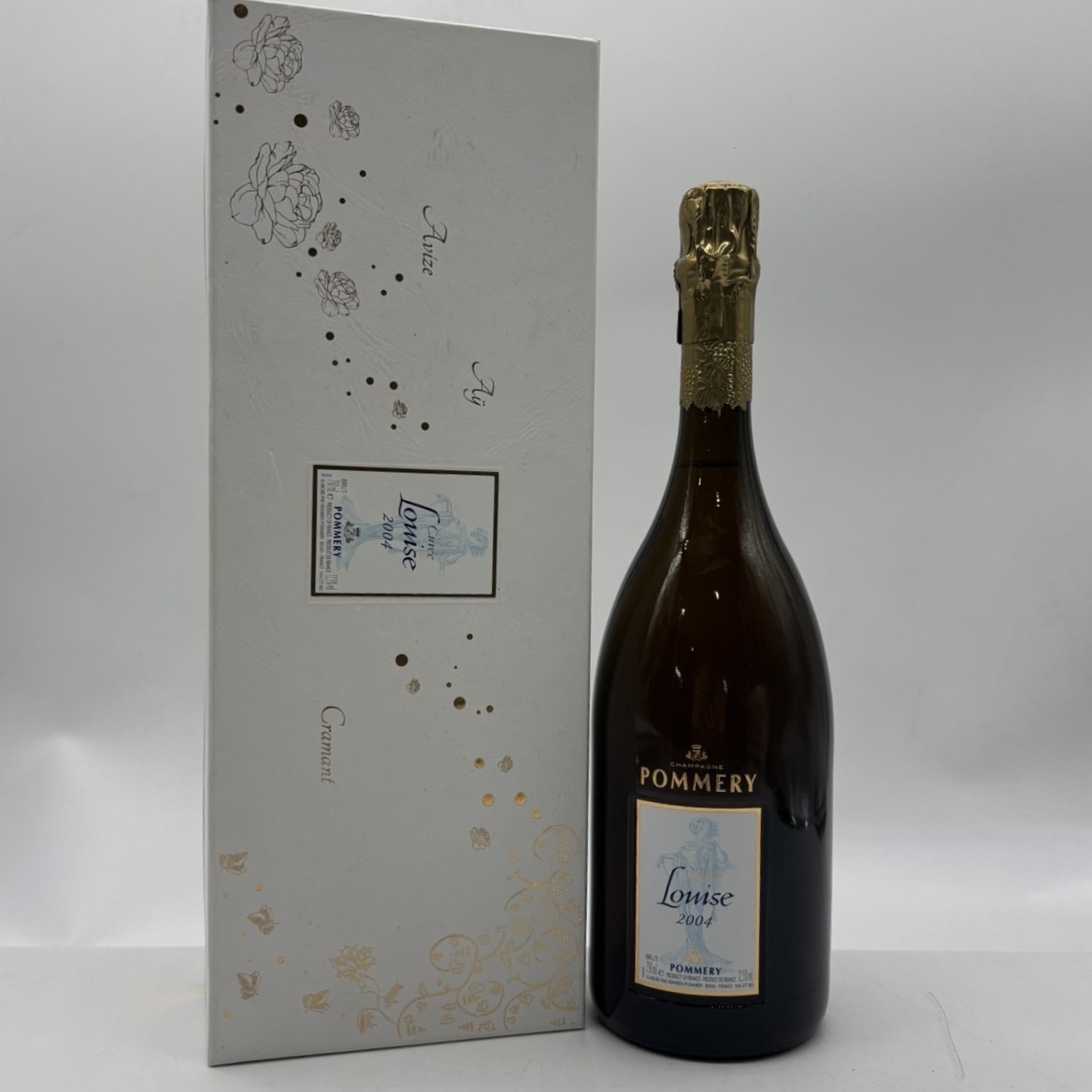 .16 [ нераспечатанный ]POMMERY Cuvee Louise 2004pome Lee kyuve* Louis -z750ml 12.5%/ Champagne sake коробка есть 