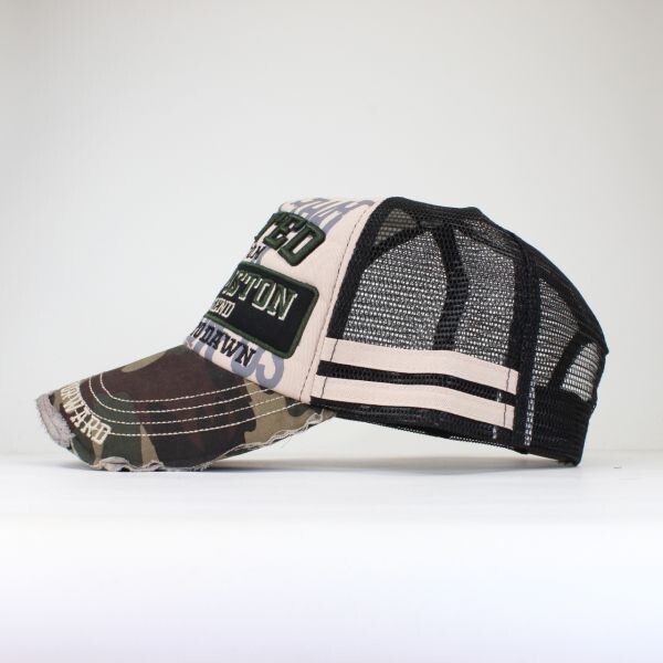 UNITED メッシュキャップ カモフラージュ キャップ 野球帽 帽子 メンズ レディース ロック バイカー ワイルド_画像2