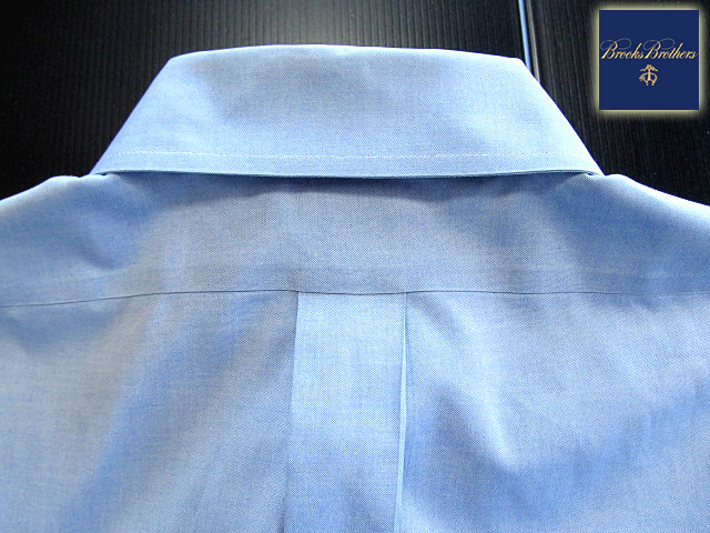 ★美品 ブルックスブラザーズ BROOKS BROTHERS アクティブドレスシャツ 長袖 Mサイズ 希少品 ブルックスプレミアム・ブルー_画像4