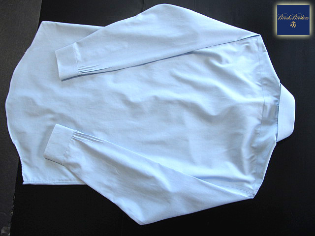 ★美品 ブルックスブラザーズ BROOKS BROTHERS アクティブドレスシャツ 長袖 Mサイズ 希少品 ブルックスプレミアム・ブルー_画像7