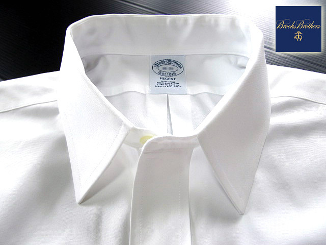 *500 иен старт! Brooks Brothers BROOKS BROTHERS активный сорочка длинный рукав L размер редкий товар Brooks premium * белый 