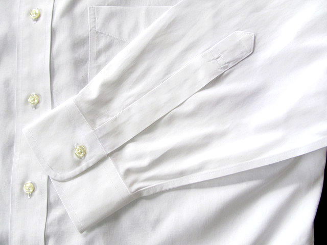 *500 иен старт! Brooks Brothers BROOKS BROTHERS активный сорочка длинный рукав L размер редкий товар Brooks premium * белый 