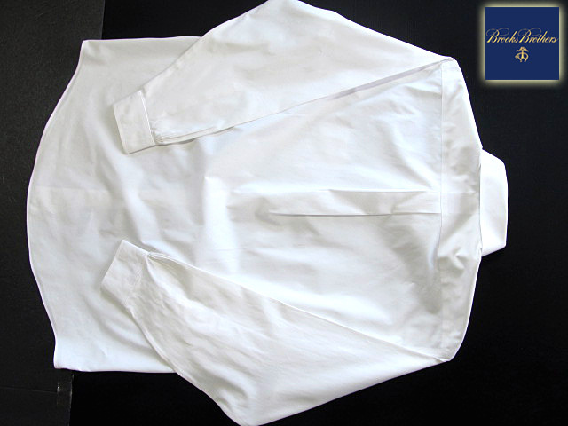 *500 иен старт! Brooks Brothers BROOKS BROTHERS кнопка down рубашка длинный рукав L размер редкий товар Brooks premium * белый 