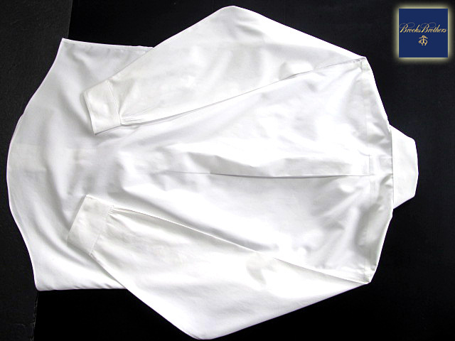 *500 иен старт! Brooks Brothers BROOKS BROTHERS кнопка down рубашка длинный рукав M размер редкий товар Brooks premium * белый 