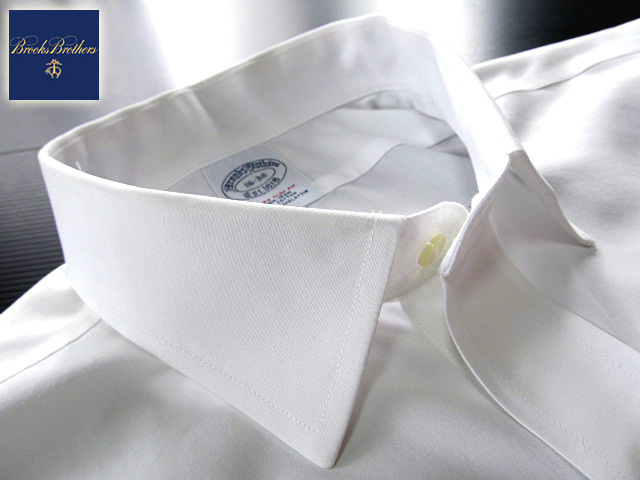 *500 иен старт! Brooks Brothers BROOKS BROTHERS активный сорочка длинный рукав L размер редкий товар Brooks premium * белый 