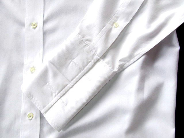 *500 иен старт! Brooks Brothers BROOKS BROTHERS активный сорочка длинный рукав L размер редкий товар Brooks premium * белый 