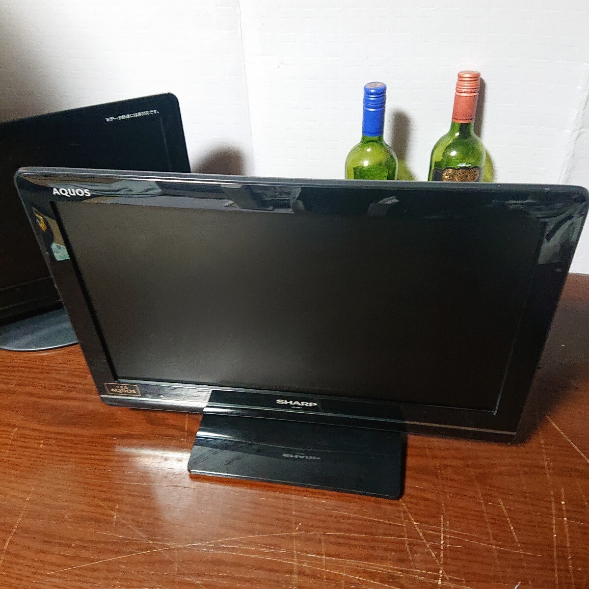 SHARP AQUOS LC-19K7 液晶テレビ 19型 動作品 リモコン無し 2012年製品 (送料無料) _画像8