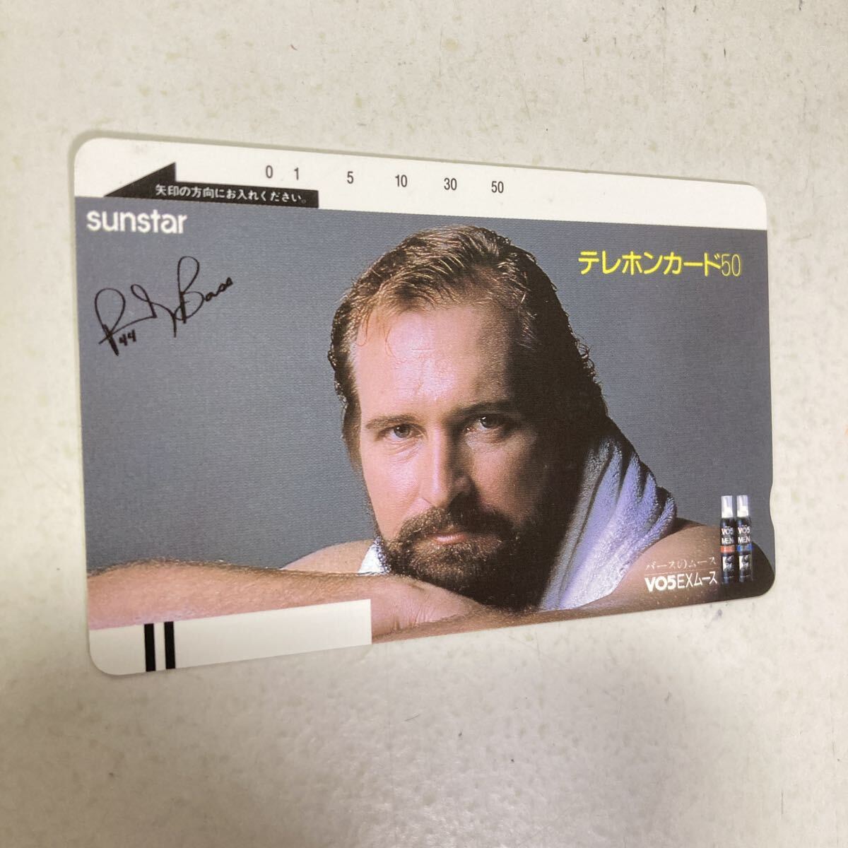 ランディ・バース　阪神タイガース　テレホンカード　50度数　未使用_画像2
