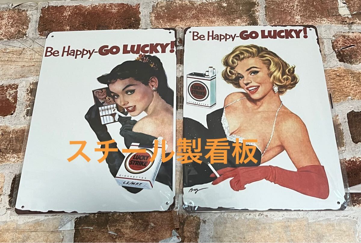 アメリカ雑貨 セクシー ピンナップガール 【1】 プレイボーイ ガレージ 旧車 ブリキ看板 昭和レトロ ハーレー sexy_画像5