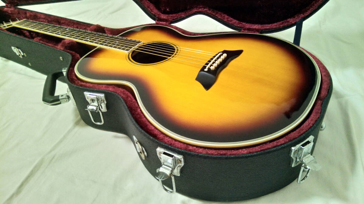 1983 год производства Takamine PT-06S/ Takamine высота . - u кольцо . сильный арка do верх * задний specification электроакустическая гитара Brown предусилитель оригинальный жесткий чехол имеется 