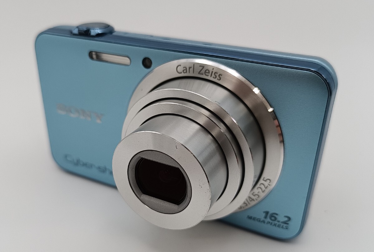 中古 動作品 SONY コンパクトデジタルカメラ Cyber-shot DSC-WX50 デジカメ ブルー ソニー_画像8