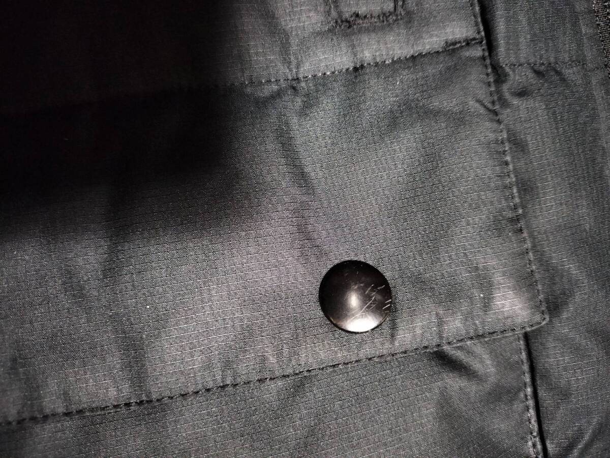 NIKE ナイキ ダウンジャケット XLサイズ メンズ フード取り外し可能 ブラック 美品_画像10