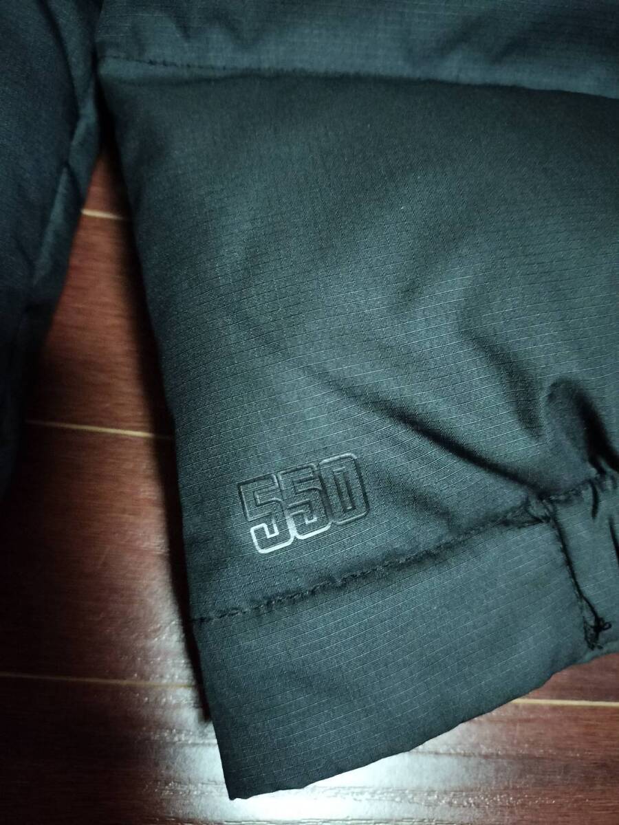 NIKE ナイキ ダウンジャケット XLサイズ メンズ フード取り外し可能 ブラック 美品_画像2