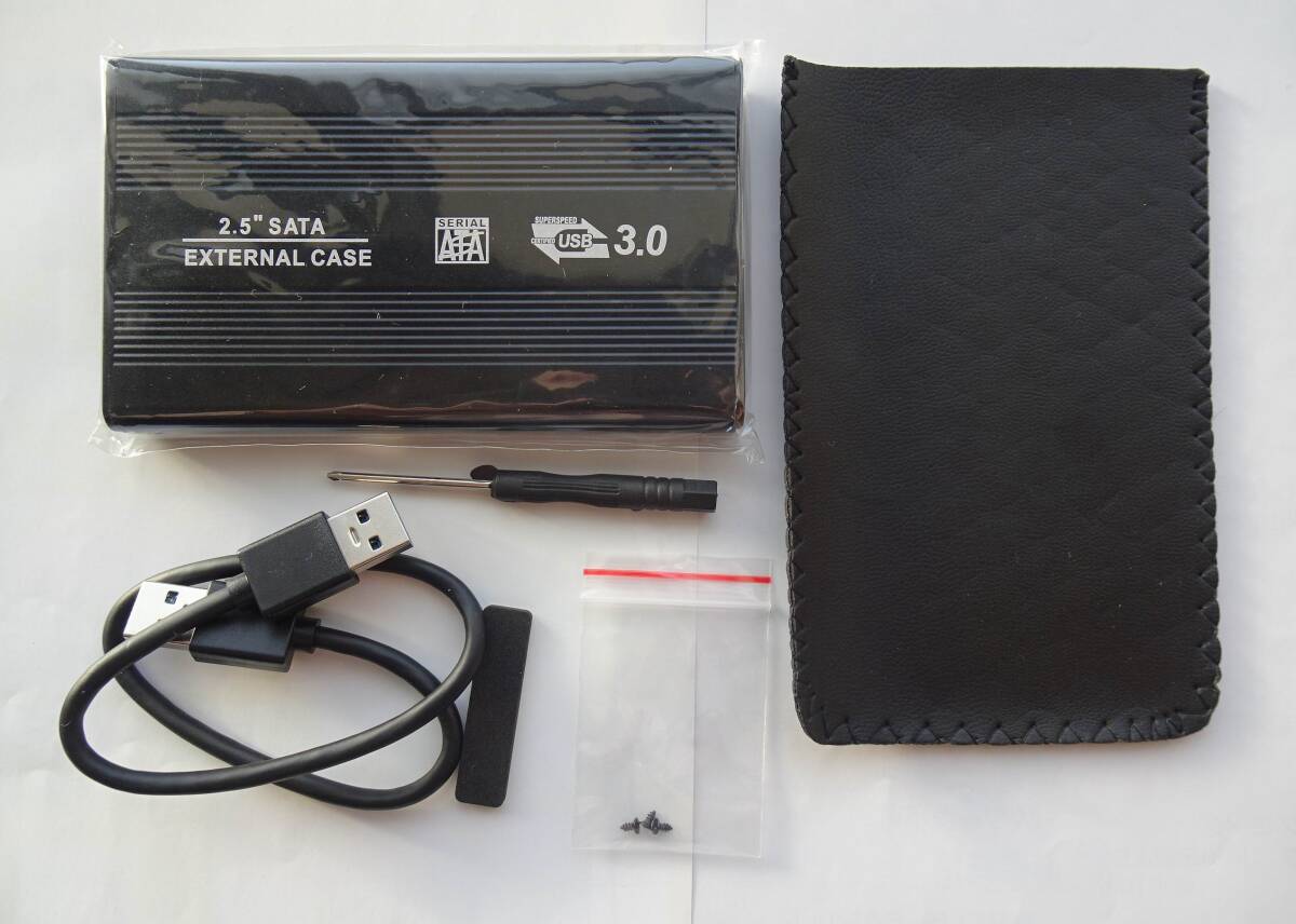 HDD/SSDケース 2.5インチSATAポータブル【新品】_画像1