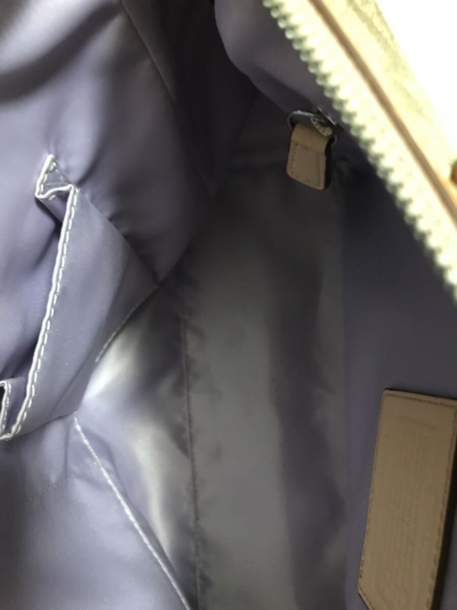 COACH コーチ 2way シグネチャー ショルダー ハンドバッグ 16119 ベージュ トートバッグ ハンドバッグ ショルダーバッグ レザー_画像10