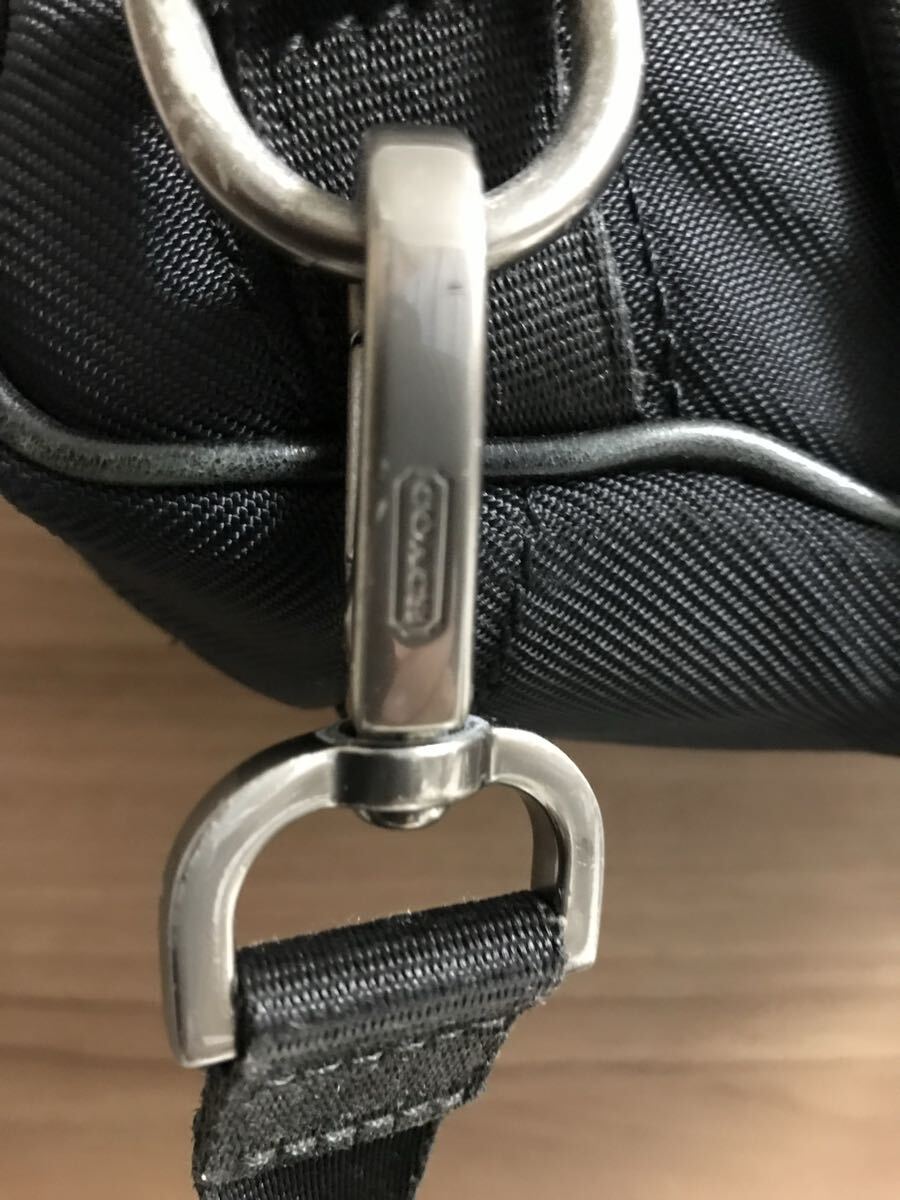 COACH コーチ 3way ビジネスバッグ リュック ショルダーバッグ 大容量 黒 ブリーフケース_画像4