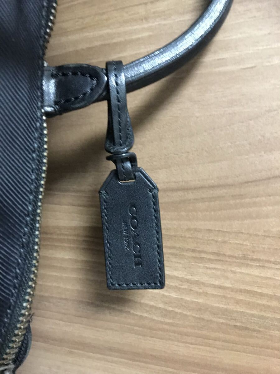 COACH コーチ 3way ビジネスバッグ リュック ショルダーバッグ 大容量 黒 ブリーフケース_画像5