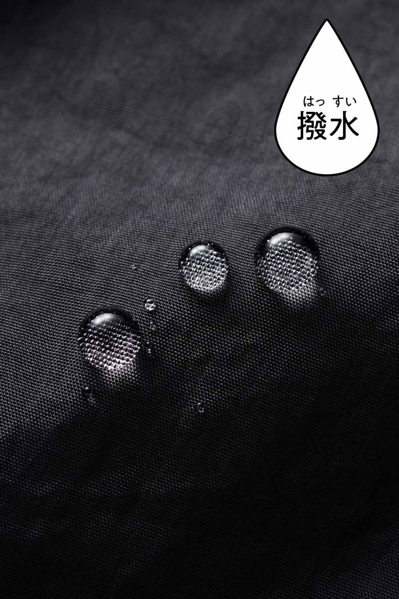 ■■フェリシモ■■１回使用・美品　リブインコンフォートはまじとコラボ日常も旅行にも絶対使える 撥水薄軽ショルダーバッグ（ブラック）_画像4