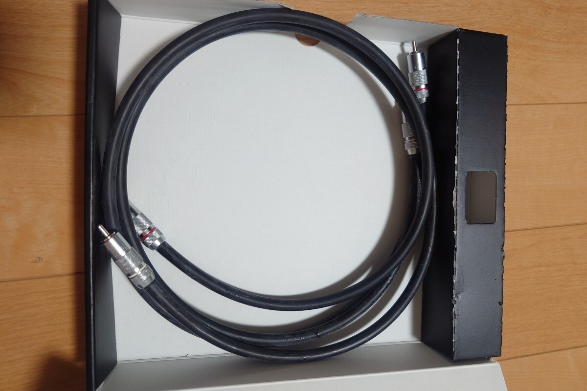 オヤイデ電気　oyaide RCAケーブルACROSS750 RR V2 1.0mペア　中古_画像3