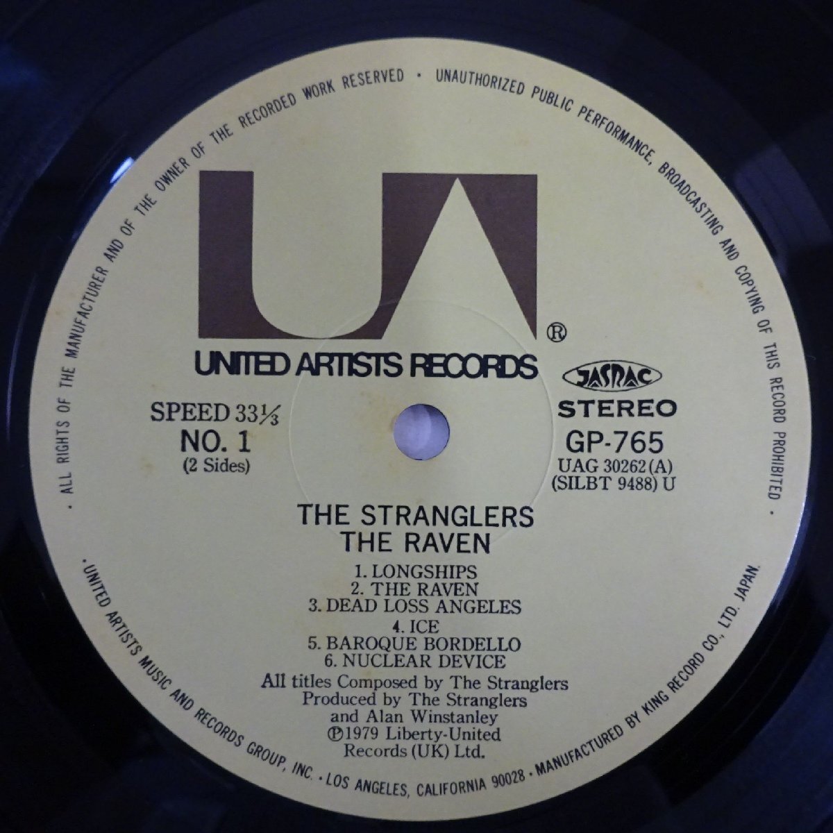 10082936;【国内盤】The Stranglers / The Raven_画像2