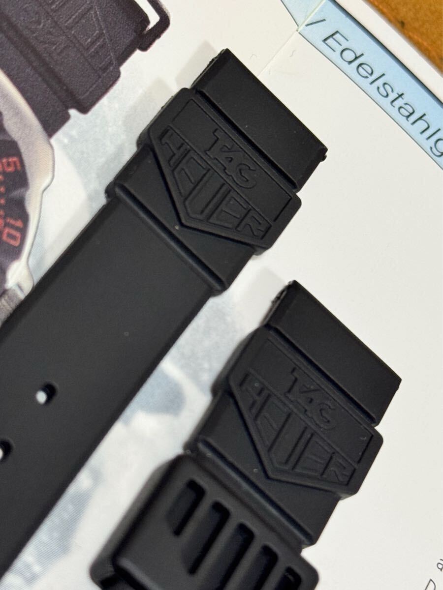 【未使用】タグホイヤー　フォーミュラ1用　ブラック　ラバーベルト　BS0081_画像2