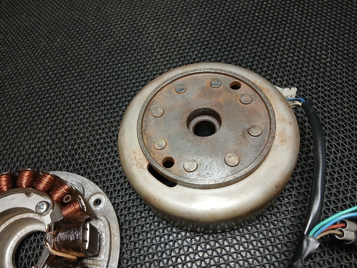 Yamaha SR500-2 CDI магнето - статор пружина departure электро- (1JN 2J2 400 1JR распроданный негодный номер Yoshimura TMRuotaniSP2 Cafe модифицировано анимация есть