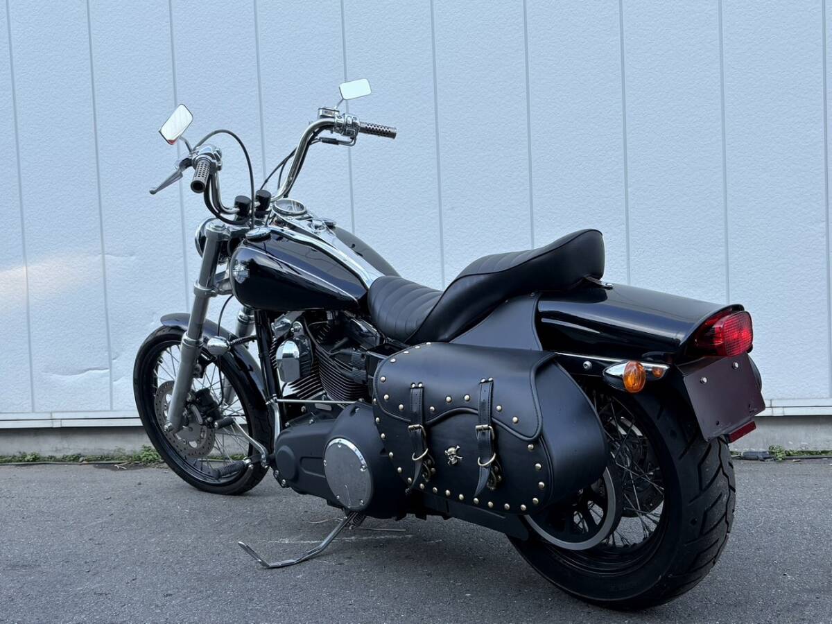 八戸発 H23年 ハーレーダビッドソン Harley davidson FXDWG ワイドグライド Wide Glide 走行2902km 1600cc 抹消渡し 始動確認済 売切!!_画像2