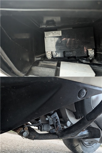 八戸発 SUZUKI SKYWAVE SS スズキ スカイウェイブ CJ46A 250cc 始動確認済 走行2.2万km台 返納証明あり 売切!!_画像10