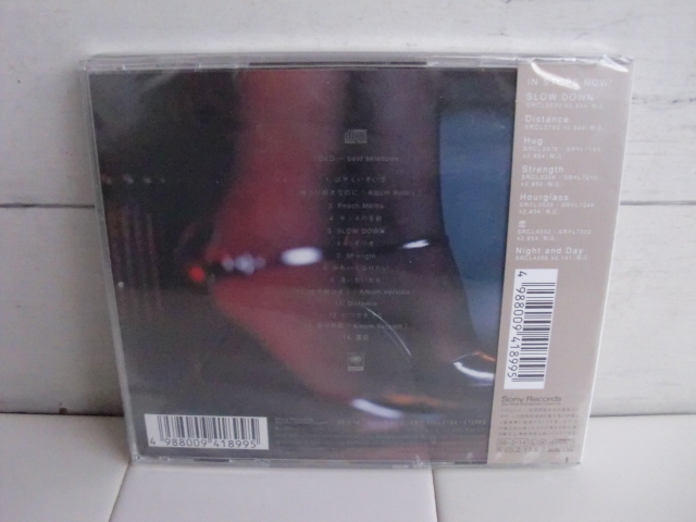 未開封 〇● TOKO ~ best selection CD ●〇 古内東子 ベスト アルバム CD 誰より好きなのに_画像2