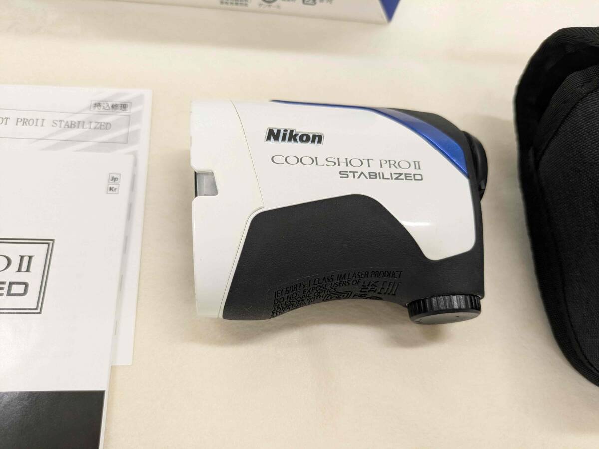 Nikon COOLSHOT PRO II STABILIZEDクールショット プロ2 スタビライズド ゴルフ用レーザー距離計 _画像1