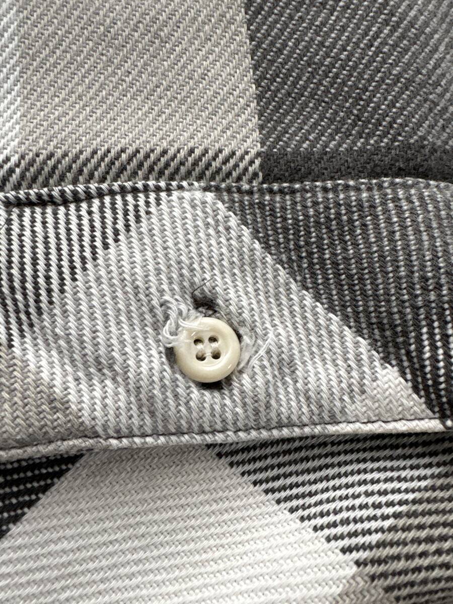 超希少 60s 70s big yank 白 黒 グレー ヘビーネルシャツ )検 vintage オンブレ ネルシャツ ヘビネル マチ USA製 マチネル ヴィンテージ_画像5