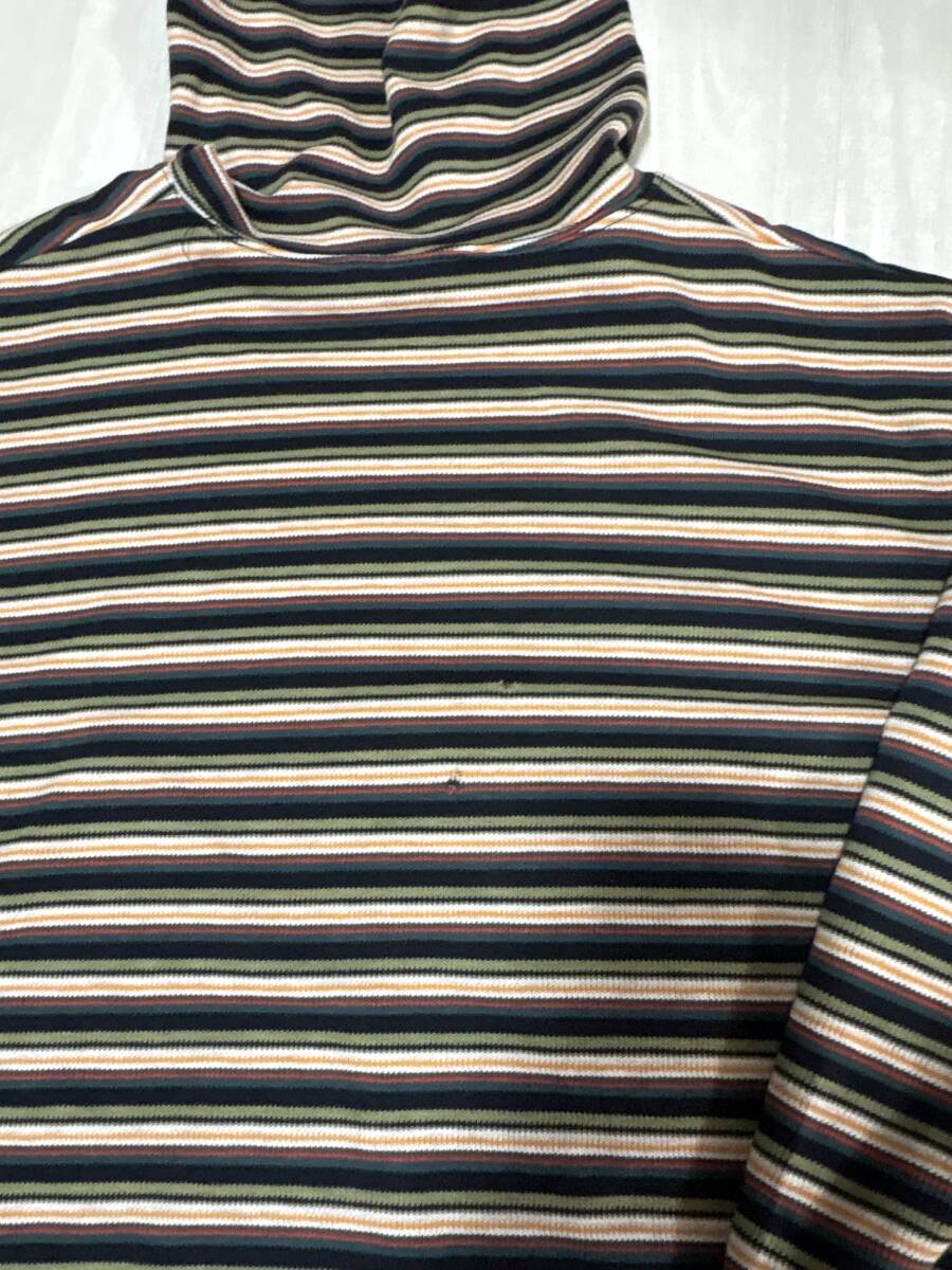 70s Hang Ten ボーダー ロンT パーカー Tシャツ フード )検 オンブレ ネルシャツ ヴィンテージ 60s 80s アメリカ製 PENDLETON ベルベルジン_画像7