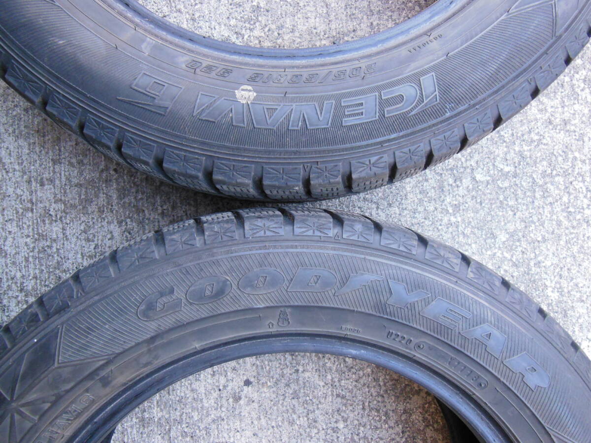 ☆GOODYEAR ICE NAVI6 205/60R16 2018年製 4本☆_画像10