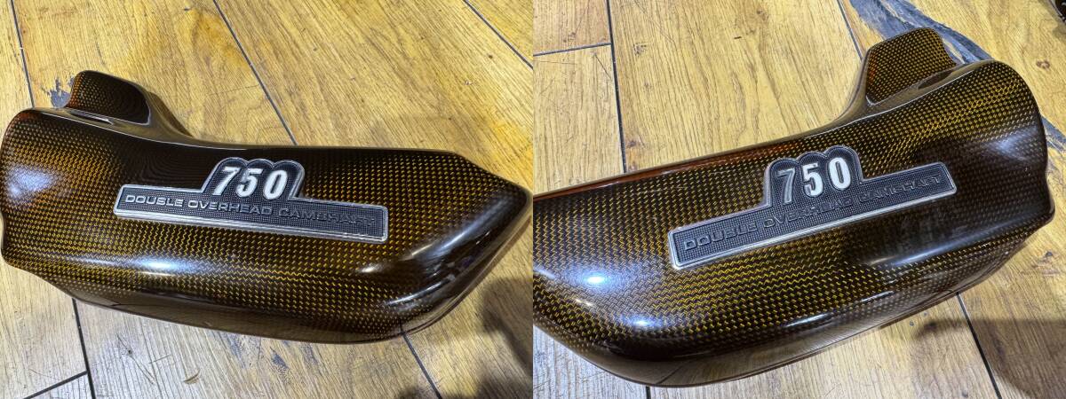 【幻の逸品】ゼファー７５０　フルカーボン　Z2外装セット　タンク　サイドカバー　シートカウル　ドレミコレクション_画像7