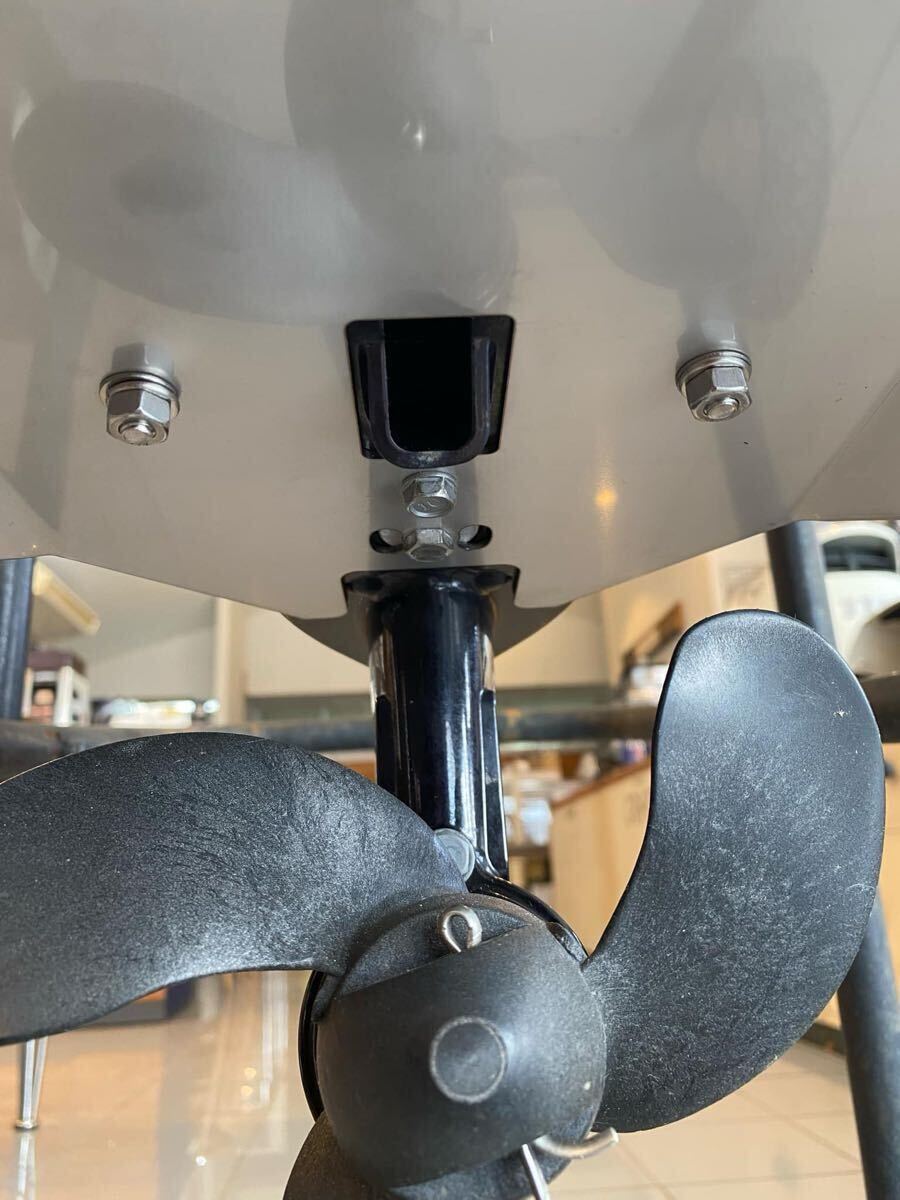 ●トーハツ・マーキュリー 2馬力・3.5馬力 MFS2A〜C・MFS3.5A〜C・M2B・M2.5A2・M3.5A2,B2共用 船外機 スタビライザー 穴あけ不要_画像6