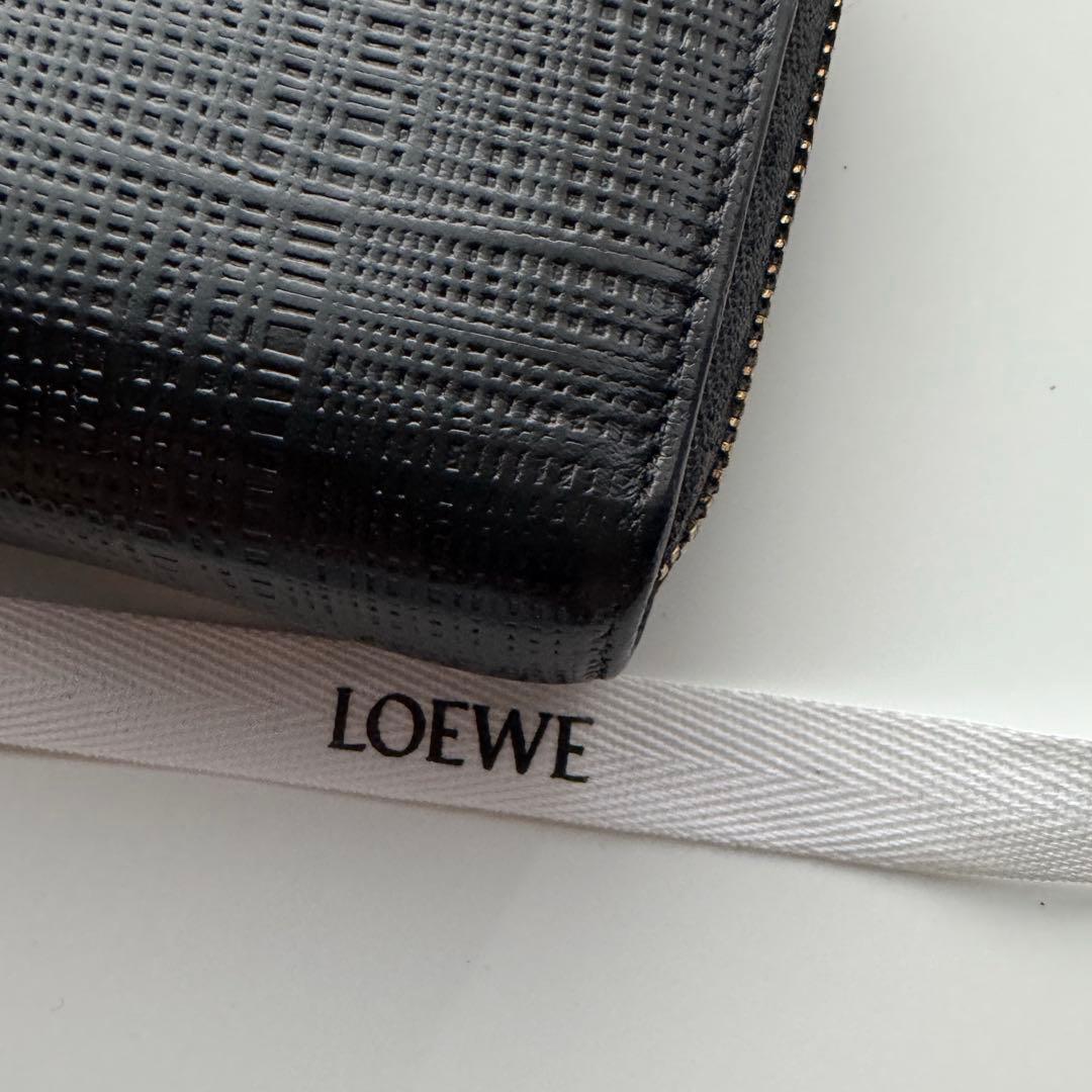 【美品】 LOEWE ロエベ ラウンドファスナー 長財布_画像4