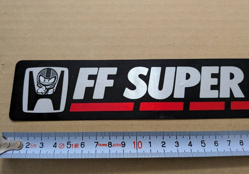当時物 FF スーパーシビック レース ステッカー ２代目 SR シビック (検 ホンダ HONDA CIVIC SB1 RS AT EF EG テクニカ 生沢徹 黒澤元治 _画像2